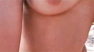 Outdoor bareback before anal sex part 1