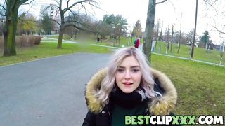 I Gave A Fan Blowjob In Public - Eva Elfie
