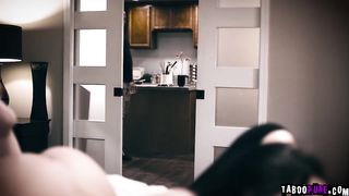 Paige lure GF Whitney to use a dildo