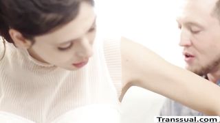 TS Korra loves when big cock bangs her