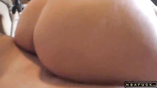 What a beautiful wife this is riding cock like pro