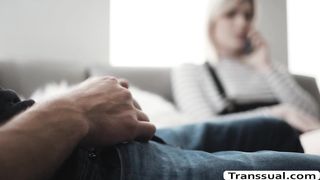 Hot TS Ella Hollywood gets anal by dude