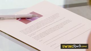 A swinger orgy is happening right now