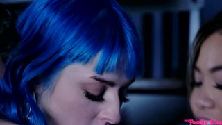 fuck my step cousins while parent watching tv