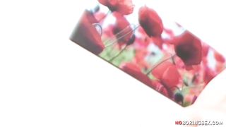 Adorable teen getting orgasmic on her own