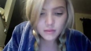 Beautiful Young Perky Blonde Girl