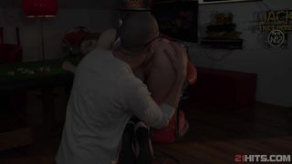 Teen with pierced clit enjoying anal