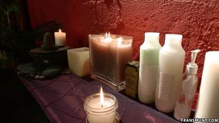 TS fondels and anal fucks ebony