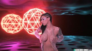 Lesbians tribbing in virtual game