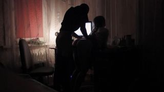 I Helped my Stepsister with Lessons and Cum in Mouth