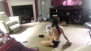 Sweet Ivy has no Clue! Hidden Camera