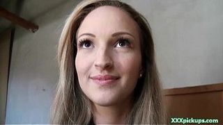 Public Pickups - Euro Sexy Girl Suck Cock For Cash In Public 29