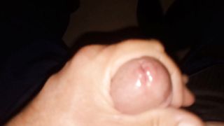 My masturbate old dick with cumshot