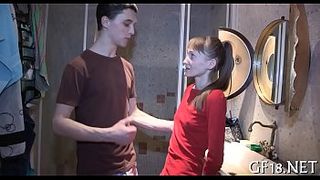 Threesome sex on the room