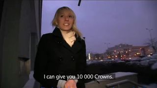 PublicAgent Blonde Laura's Ass Gets Covered in my Cum