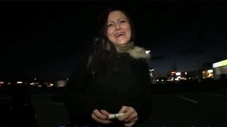 PublicAgent Belinda given a Creampie a Public Car Park