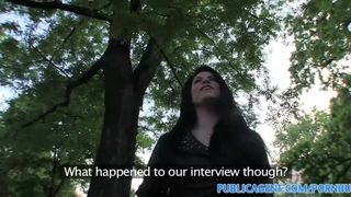 PublicAgent British Underwear Model Gets Fucked in the Bushes (p1100)