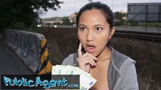 Public Agent Agent Fucks Asian Babe may Thai Doggy Style