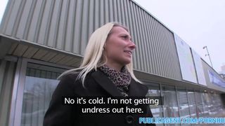 PublicAgent Sexy looking Blonde Takes Cash for Sex Offer from Stranger