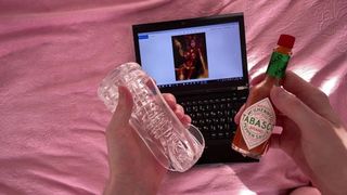 Stepmom Caught me Hot Jerking off