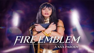 Big Tits Babe Violet Starr as Tharja Cares about your Dick in FIRE EMBLEM a XXX Parody