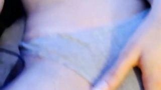 Hot Babe shows you her big butt and amazing tits