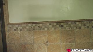 Stepbro films Natalie while she plays