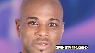 Interracial couple fucks with white