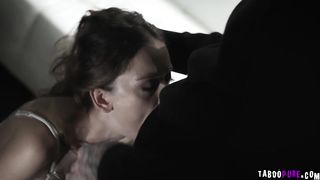 Lilys dad enjoy watching her getting fucked