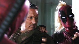 Busty Spiderman babe from Deadpool XXX