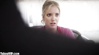 Teen maid double penetrated by big cocked burglars