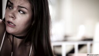 Stepdad fucks stepdaughter in the ass