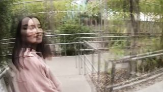 A big ass teen is getting fucked hard