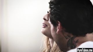 Horny teen jumped on a perverted guy