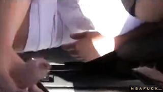 Slutty milf gets fucked doggystyle and f