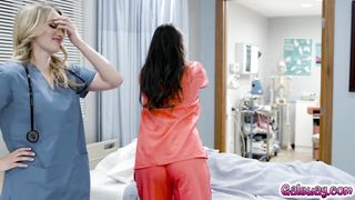 Riley and Sofi get close and personal