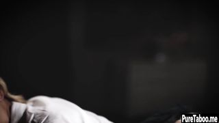 Blonde seduced a husband but he thought about teen