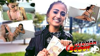 GERMAN SCOUT - SHY TINY LATINA GIRL EMMA SWEET TRICKED TO FUCK AT FAKE MODEL JOB