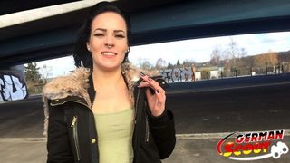 GERMAN SCOUT - CUTE TEEN MARIE TALK TO FUCK FROM STREET FOR CASH IN BERLIN