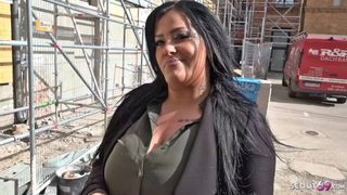 GERMAN SCOUT - HANGING BIG TITS TEEN ASHLEY WITH BIG ASS AT STREET CASTING