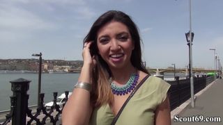 GERMAN SCOUT - CUTE TEEN FRIDA SANTE GET ANAL FUCK AT FAKE MODEL CASTING