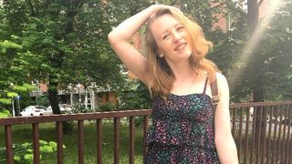 GERMAN SCOUT - REAL GINGER COLLEGE TEEN SEDUCE TO ANAL AT PUBLIC CASTING