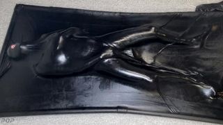 Vacbed + Lube + Bad Dragon Nox Dildo + Wand = Multiple Orgasms for miss Perversion
