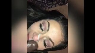 Smoking my Vape while He’s Cumming all over my Face (part of the ending Scene from new Vid)