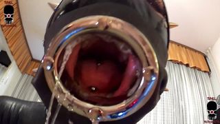 Latex Cock for Tunnel Gagged Latex Slut - INTRO