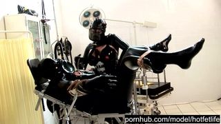 Heavy Rubber Latex Piss Fetish - Blowjob Handjob Femdom - Catheter Treatment - Part 1