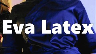 Eva Latex Sex in Chair Wet Pussy Slowly Fucked Big Dick Leather Ebony German Hot MILF Mask POV Gonzo