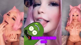 BELLE DELPHINE SUCKING DICK ONLYFANS LEAK BLOWJOB & FUCK