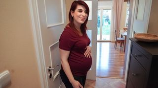 DEBT4k. Pregnant Lady has Sex to get Money for things
