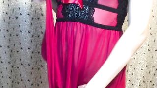 Little Naughty Girl: Red Dress Tease, Onlyfans Waiting for you